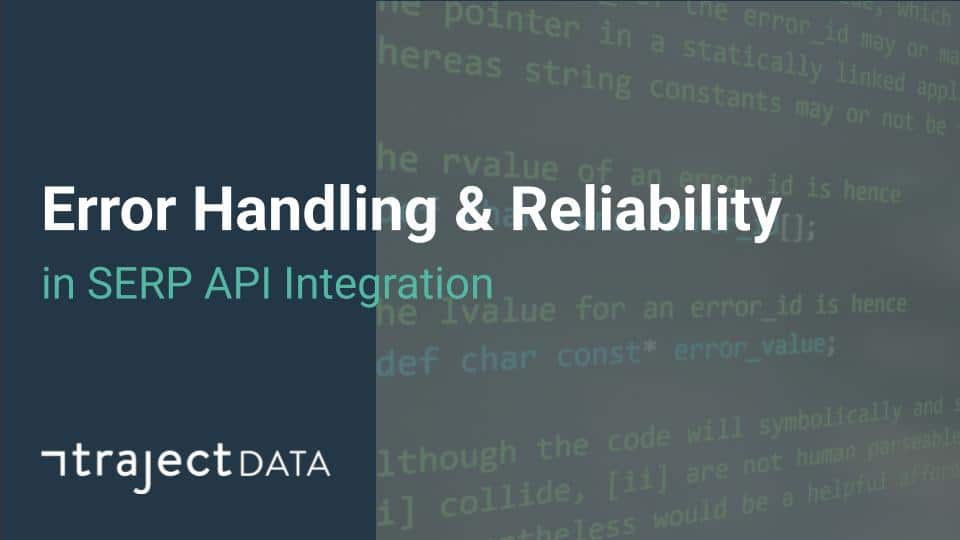 Build bulletproof SERP API integrations with smart error handling. Discover retry strategies, response codes, and reliability patterns that prevent costly downtime.
